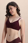 Zivame Double Layered Non Wired 3/4th Coverage Tshirt Bra (Pack of 2) - Multicolor — thumbnail 7